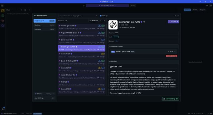 Local LLM(LM Studio)デビュー！OpenAI OSS 8Bが快適に動作